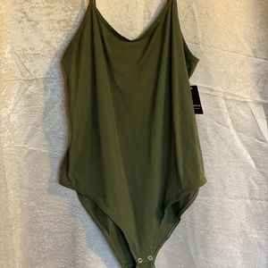 Olive Foxy Bodysuit